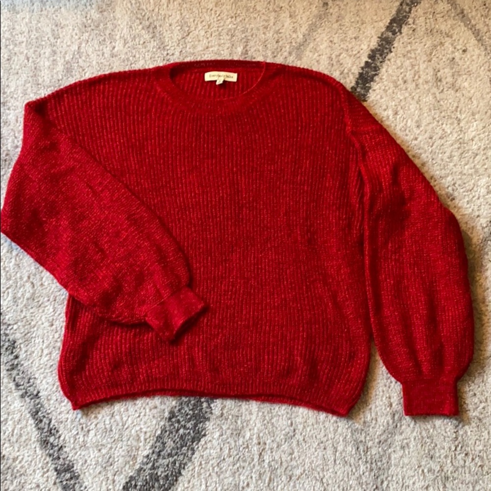 LF Red Sweater